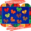 123 ABC Butterfly School Rug