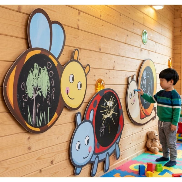 3 Piece Chalkboard Wall Toys