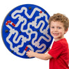 Amazer_Disk_Wall_Toy_Blue_on_Speckletone