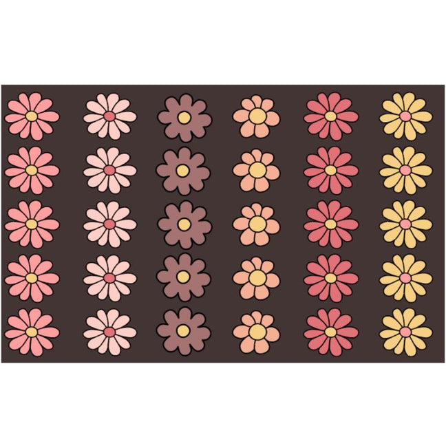 BohoFlowerPowerClassroomRug