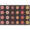 Boho Flower Power Seating Rug