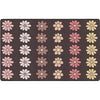 Boho Flower Power Seating Rug