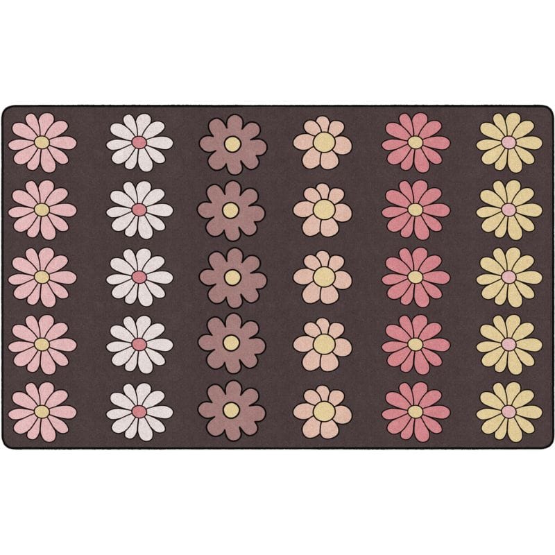 Boho Flower Power Seating Rug | SensoryEdge