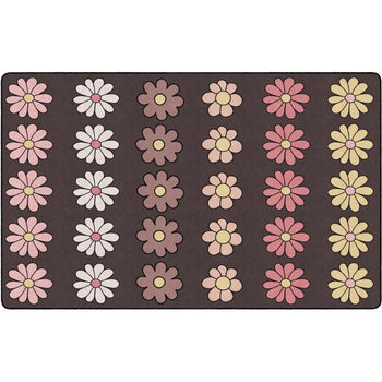 Boho Flower Power Seating Rug
