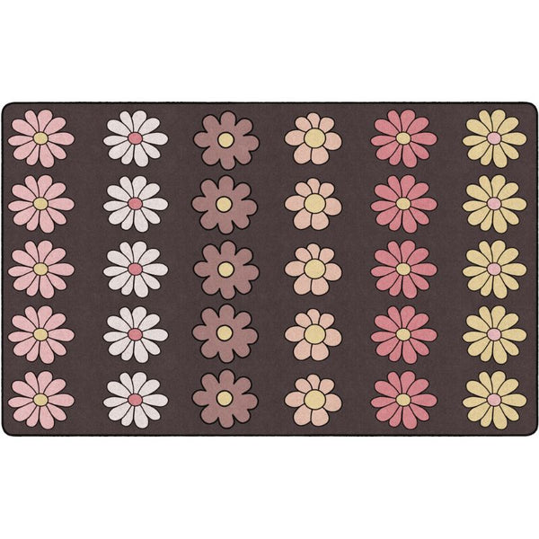 Boho Flower Power Seating Rug