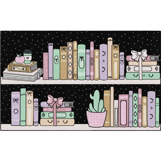 Bookshelf Classroom Rug