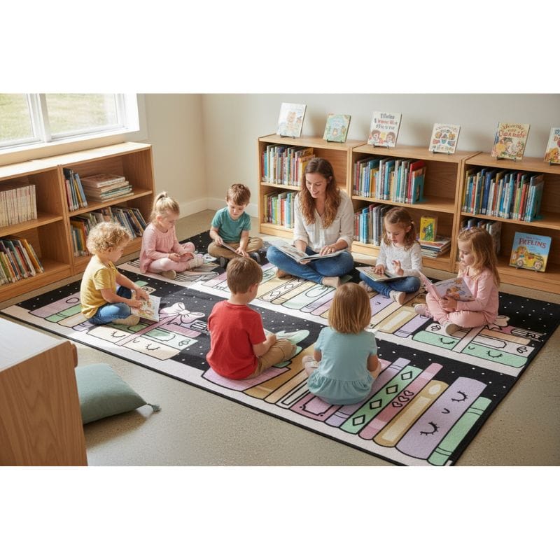 Bookshelf_Library_Rug