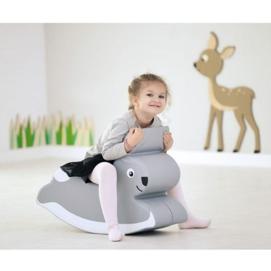 Bunny Vinyl Kids Rocker Seat