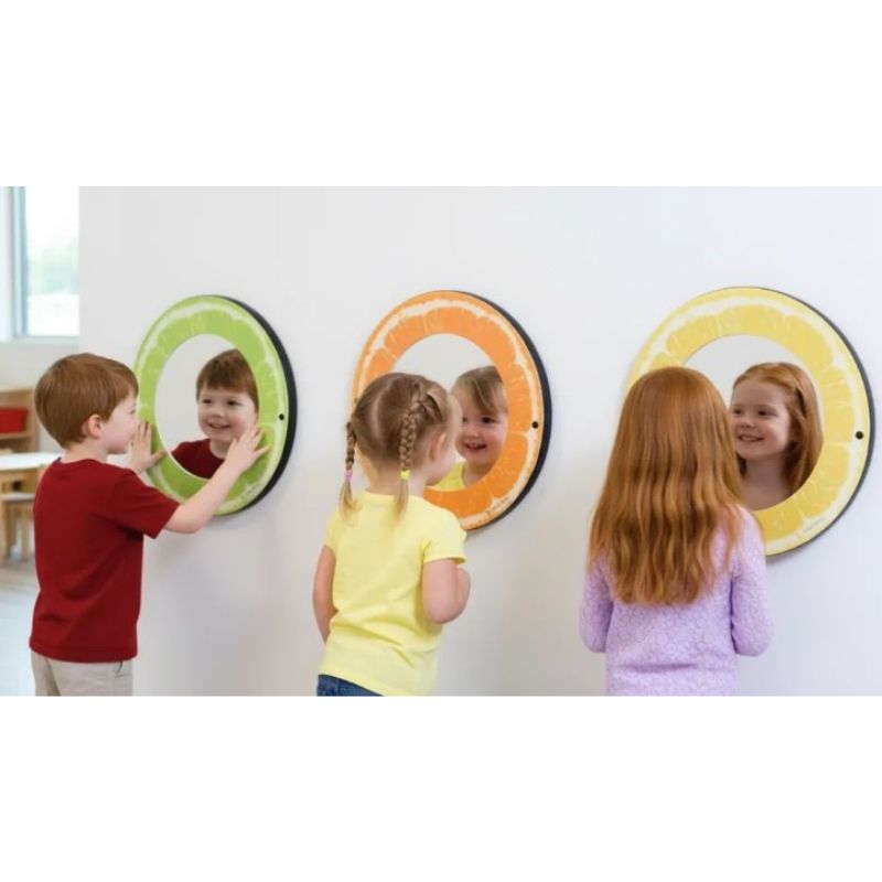 Citrus_Fun_Mirrors_Waiting_Area_Wall_Set