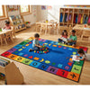 Classroom Shapes Alphabet Seating Rug