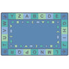 Classroom Shapes Seating Rug Tranquil Colors