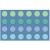 Coastal Calm Dots Seating Rug