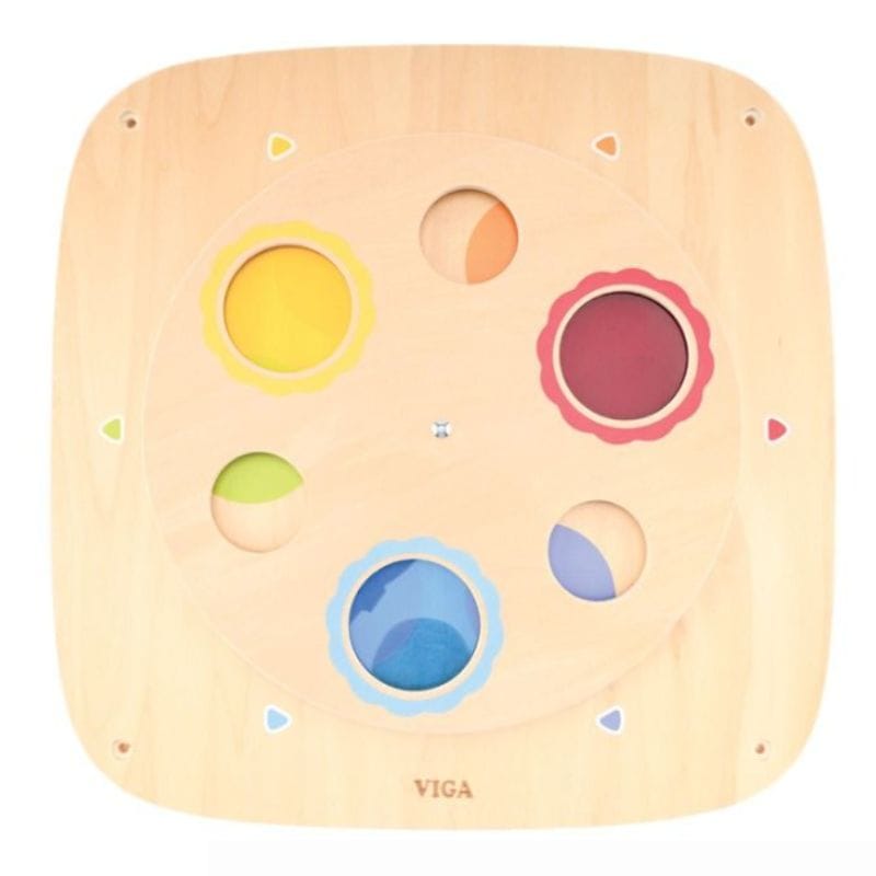 Color Spin Sensory Wall Panel Moje Bambino