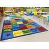 Colorful Learning Alphabet Rug