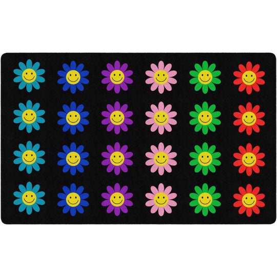 Groovy Flowers Seating Rug