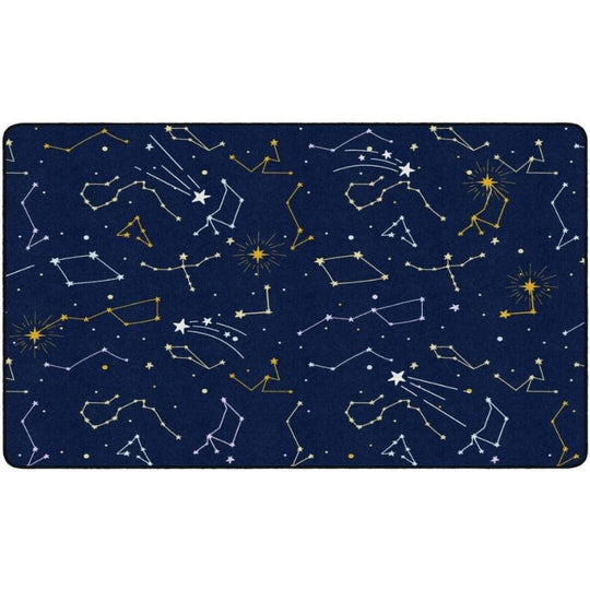 Constellations Circle Time Area Rug