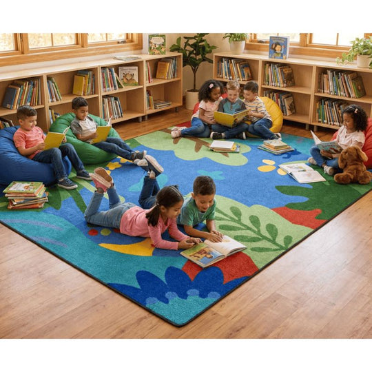 Curious World Area Rug