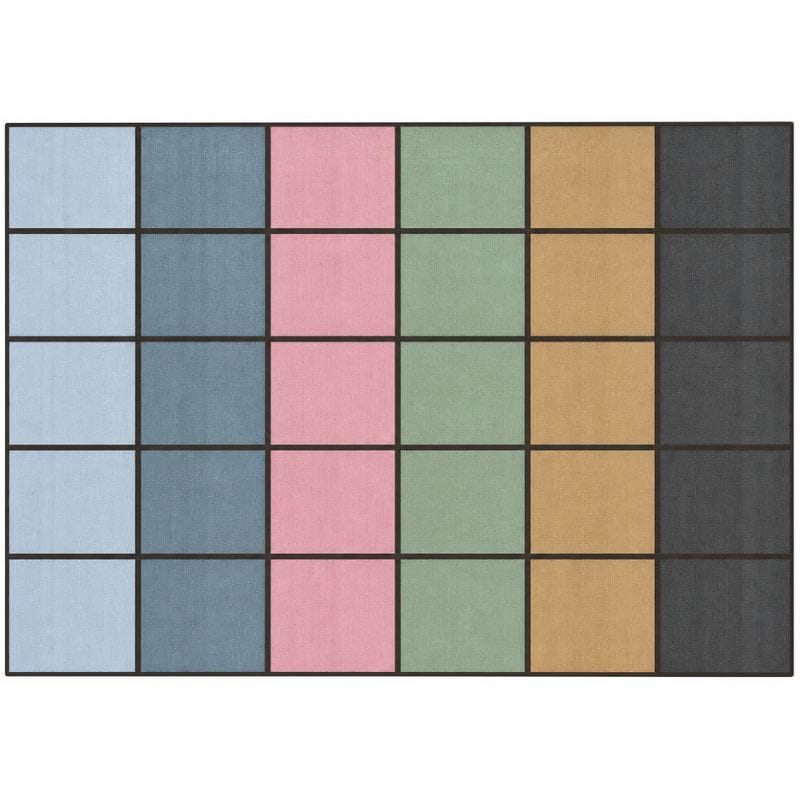 Dusty Meadow Classroom Seating Rug