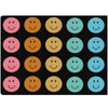 Rainbow Reflections Happy Face Seating Rug