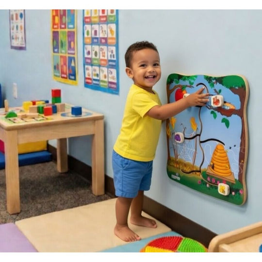 Find My Home Wall Activity Toy