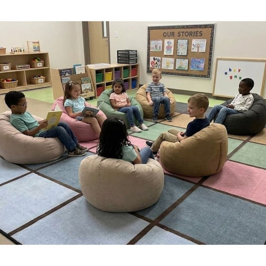 Dusty Meadow Classroom Seating Rug