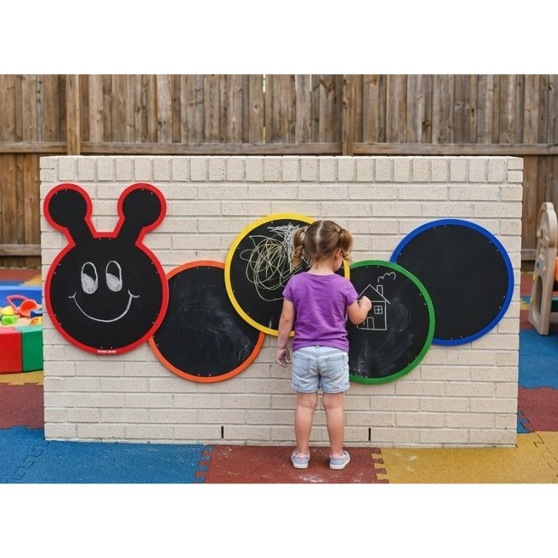 Giant Indoor Outdoor Chalkboard Caterpillar