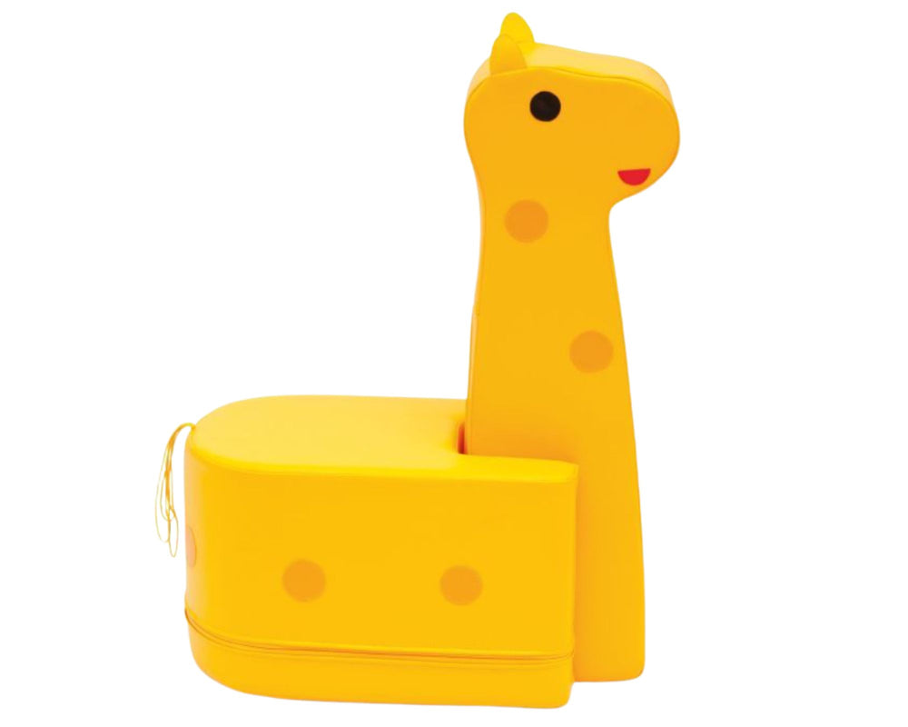 Giraffe-Shaped Foam Seat