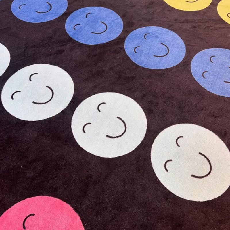 Groovy Grins Happy Faces Classroom Rug