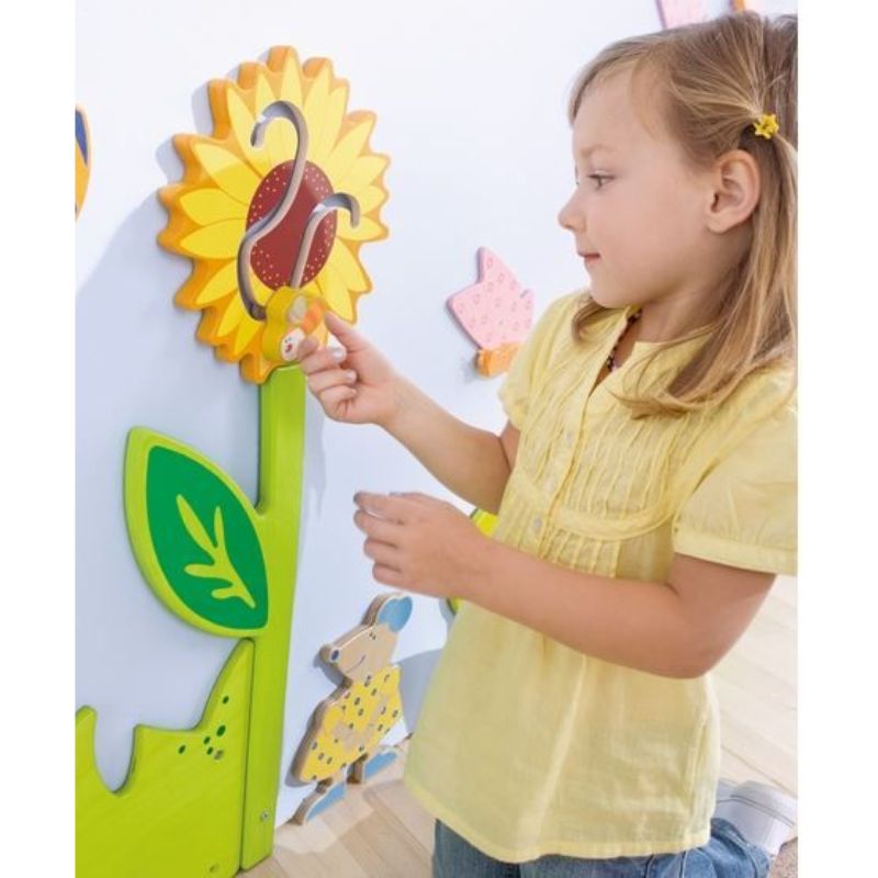HABA Pro Sunflower with Little Bee Wall Decor