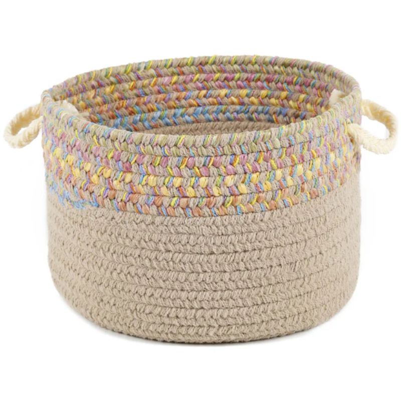 Kids Isle  Braided Rug Basket
