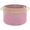 Kids Isle  Braided Rug Basket