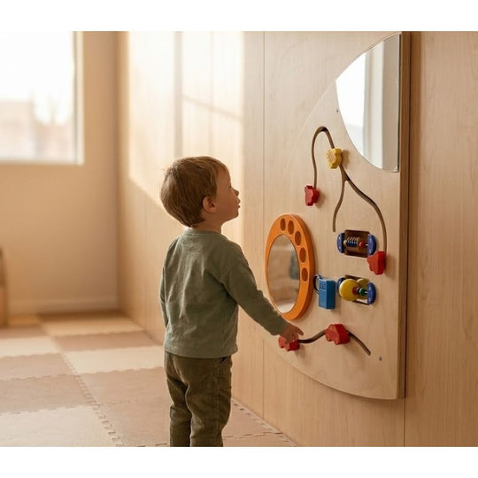 Learning & Sensory Wall Left Quarter Circle