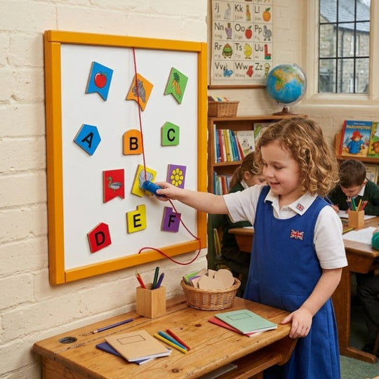 Letter Match Wall Activity Toy