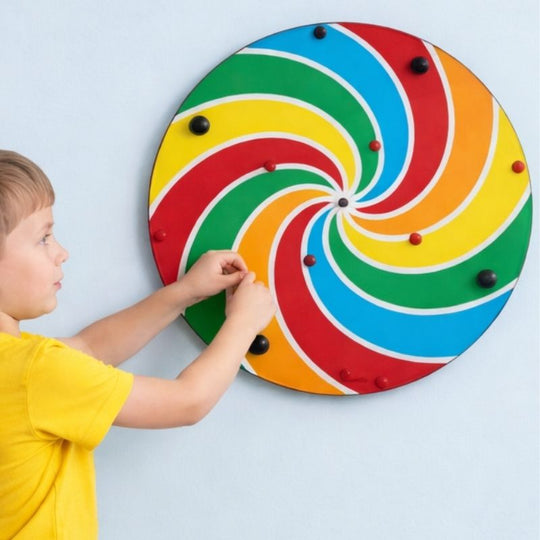 Lollipop Pinwheel Wall Activity Toy