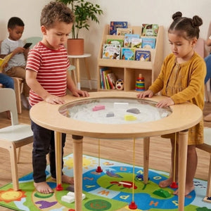 kinetic sand table magnetic play sand