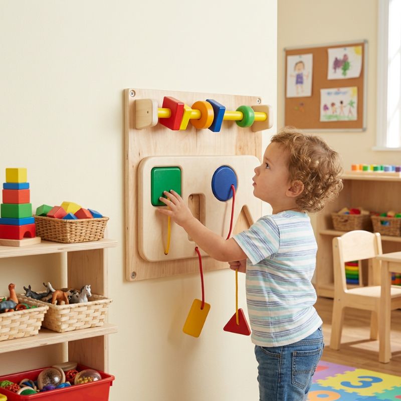Manipulation Motor Skills Wall Panel