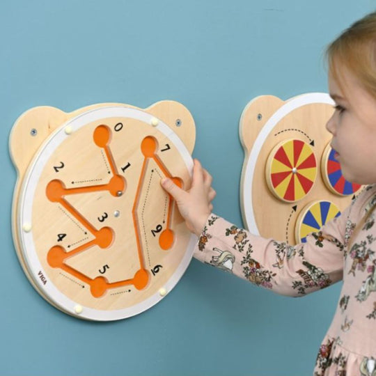 Number Maze Sensory Wall Activity Toy