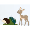 Moje Bambino Hedgehog and Grass Wall Decor