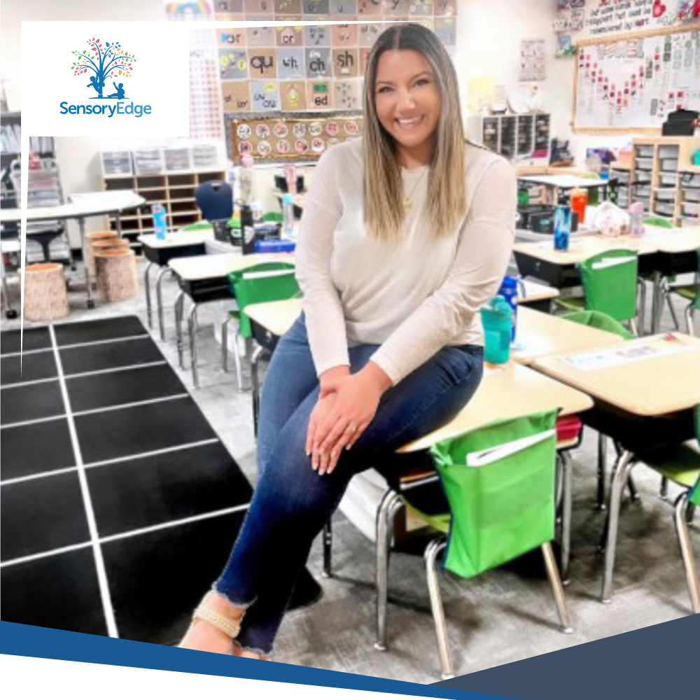 Night Sky Classroom Seating Grid Rug
