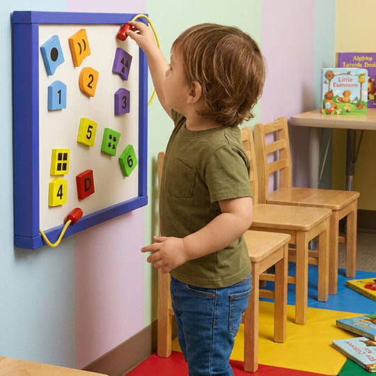Number Match Wall Activity Toy