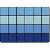 Ocean Horizon Classroom Grid Rug