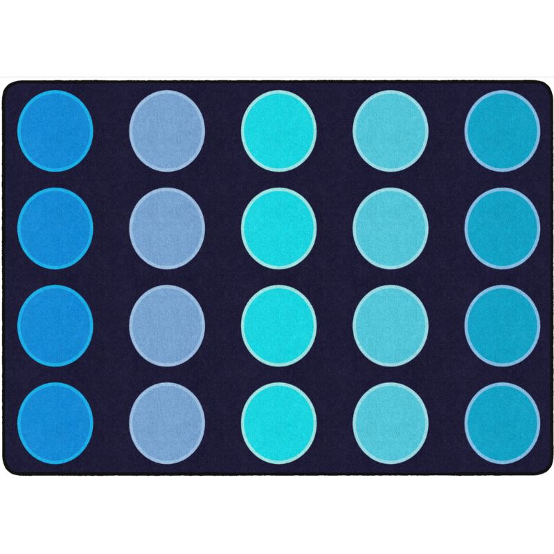 Ocean Dots Classroom Seating Rug