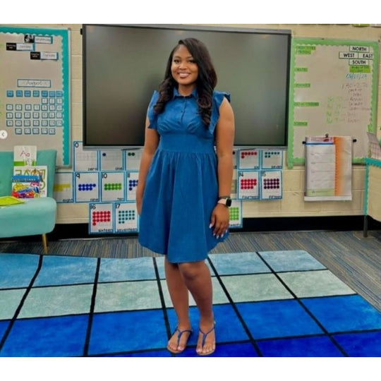 Ocean Horizon Classroom Seating Rug