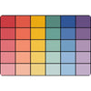Ombre in Bloom Classroom Seating Rug