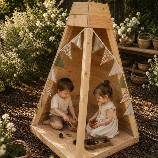 Outdoor Wooden Reading Nook