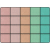 Pastel Paradise Classroom Seating Rug