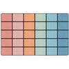 Pastel Paradise Classroom Seating Rug - Factory Second