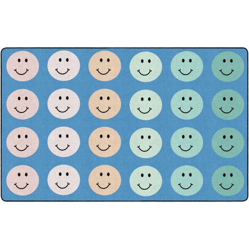 Pastel_Reflections_Happy_Face_Rug_SensoryEdge