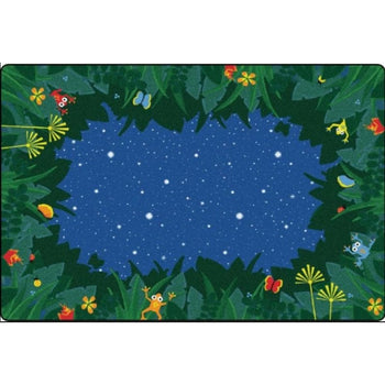 Peaceful Tropical Night Rug - Factory Second | SensoryEdge