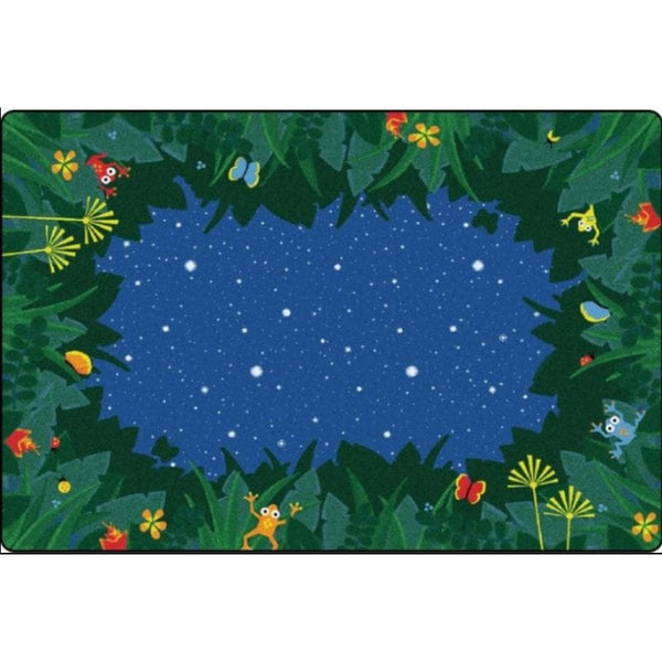 Peaceful Tropical Night Rug - Factory Second | SensoryEdge
